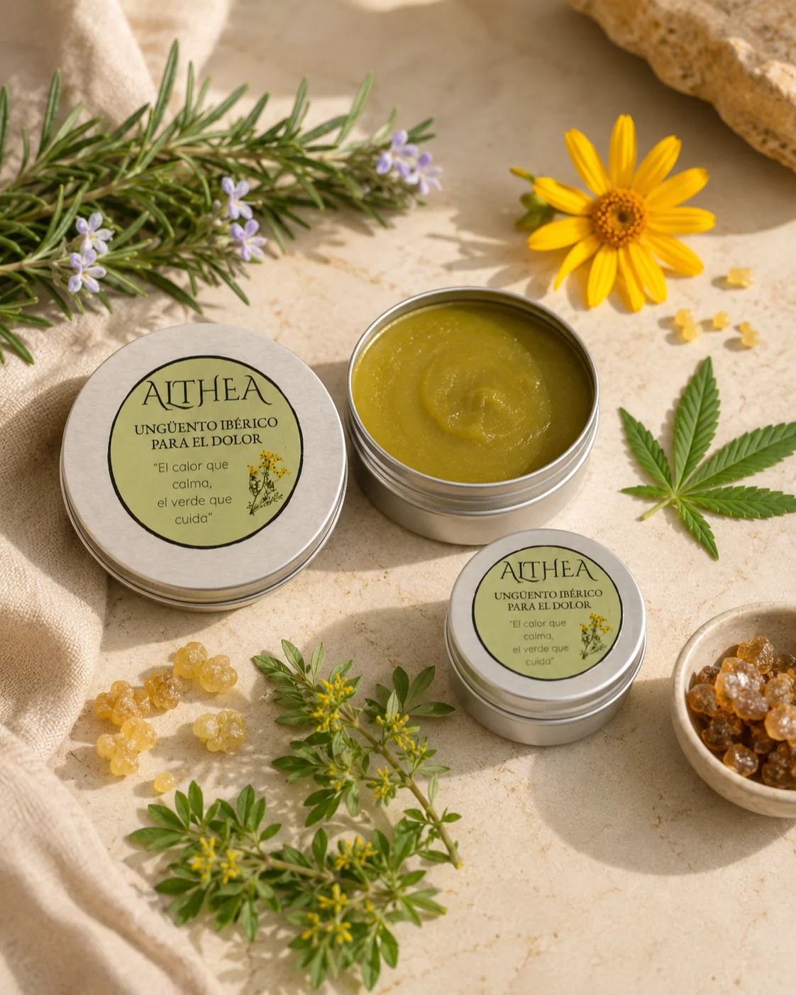 Althea — ungüento para el dolor