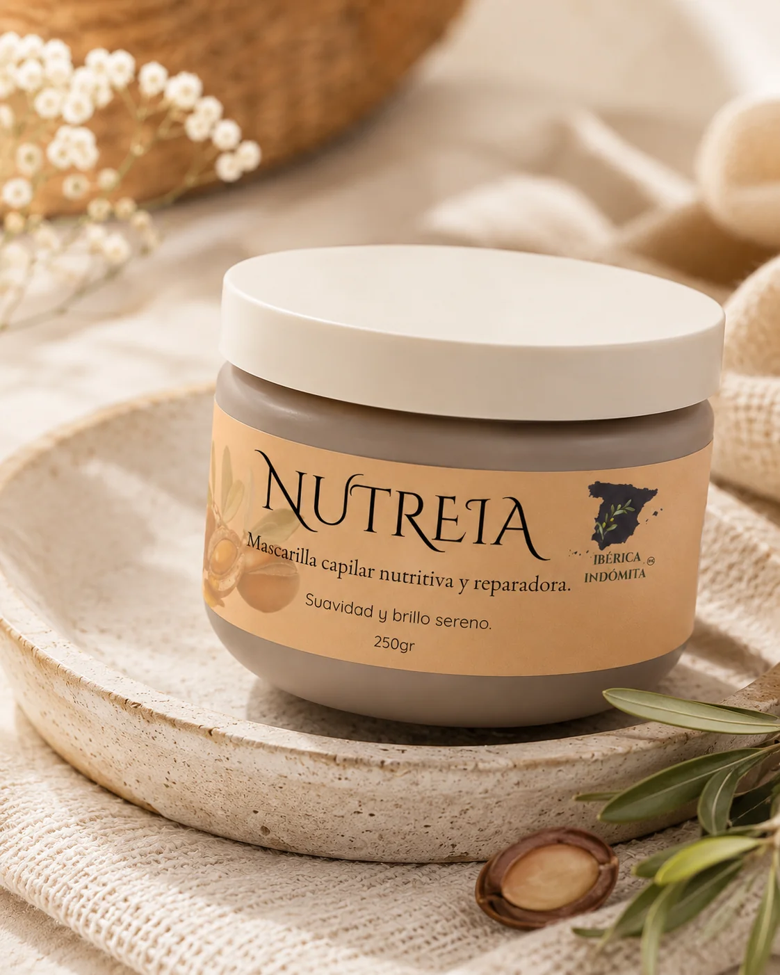 Nutreia — mascarilla capilar nutritiva