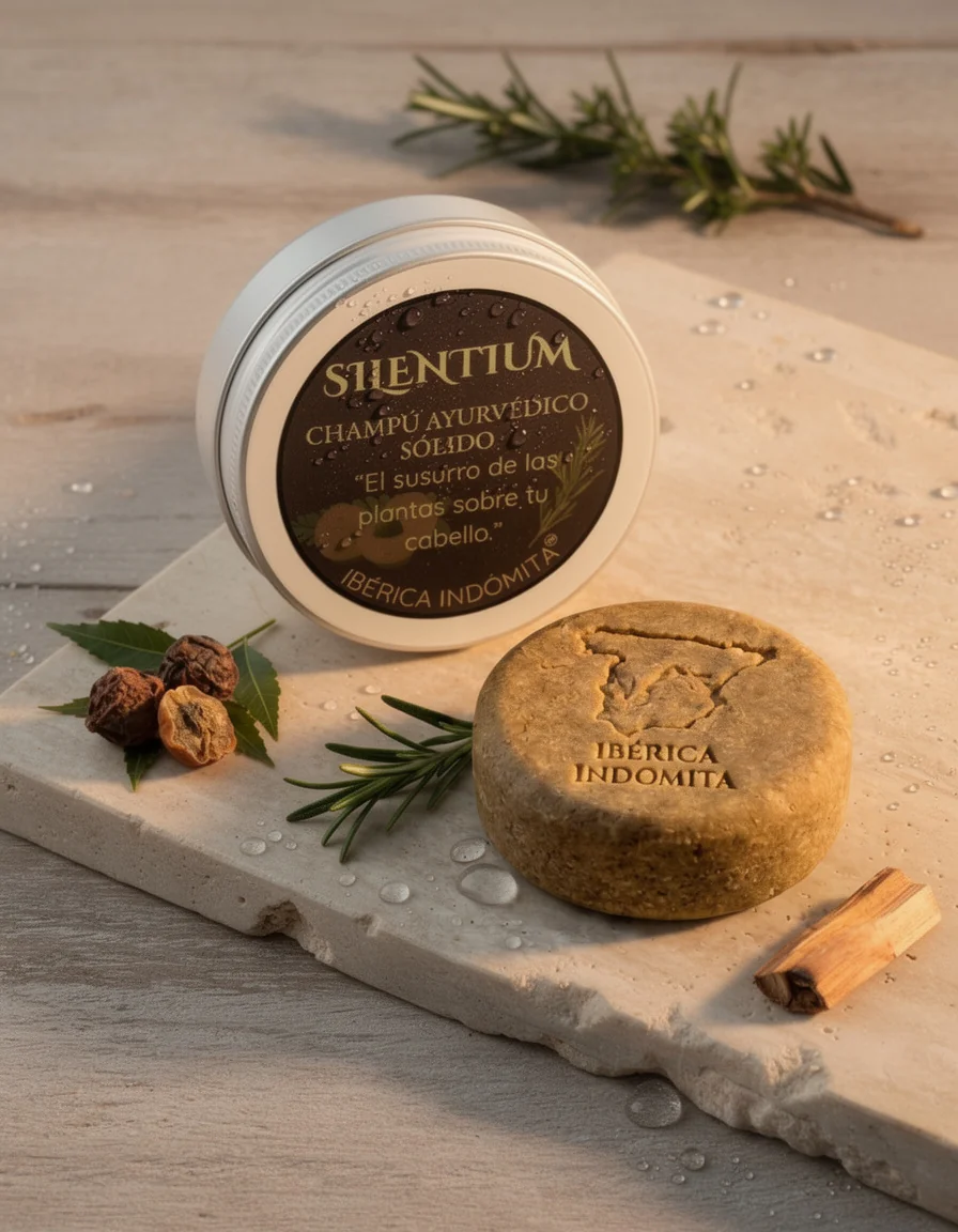 Silentium — champú sólido ayurvédico