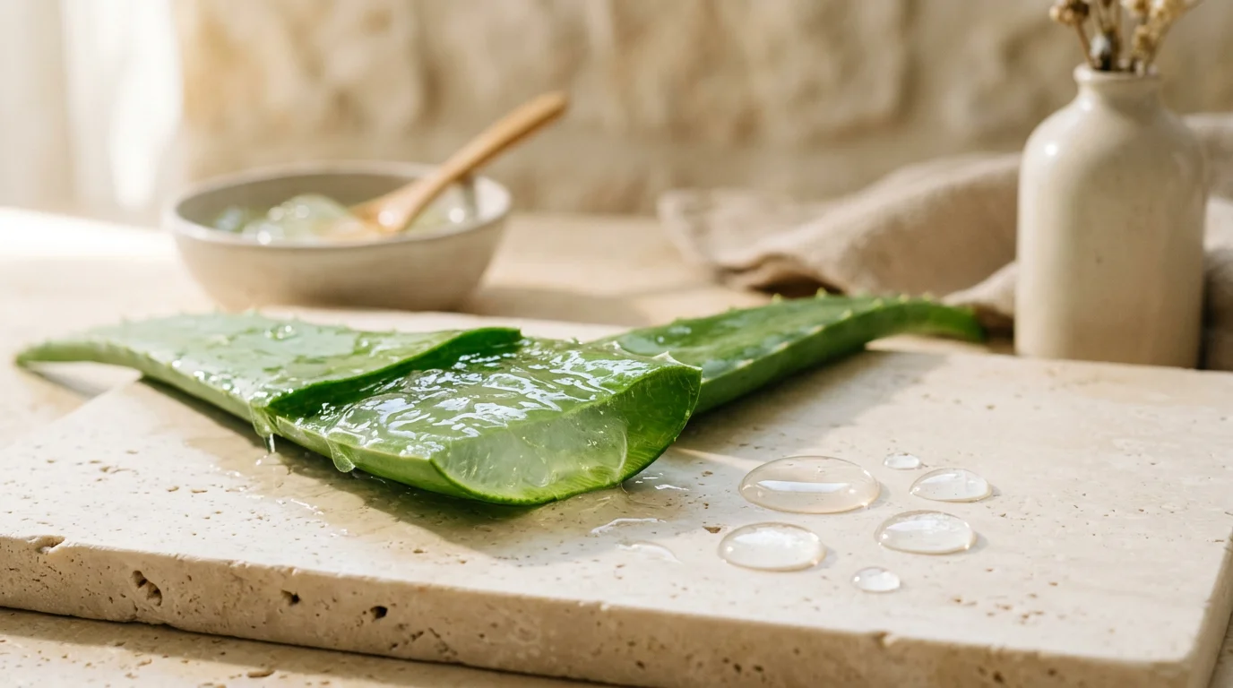 Gel de Aloe Vera y Glicerina vegetal