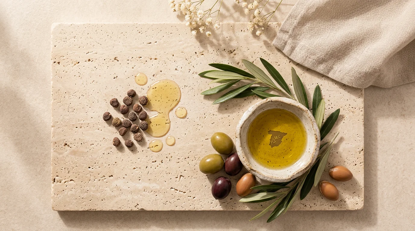 Aceite de semilla de brócoli y aceite de oliva virgen extra