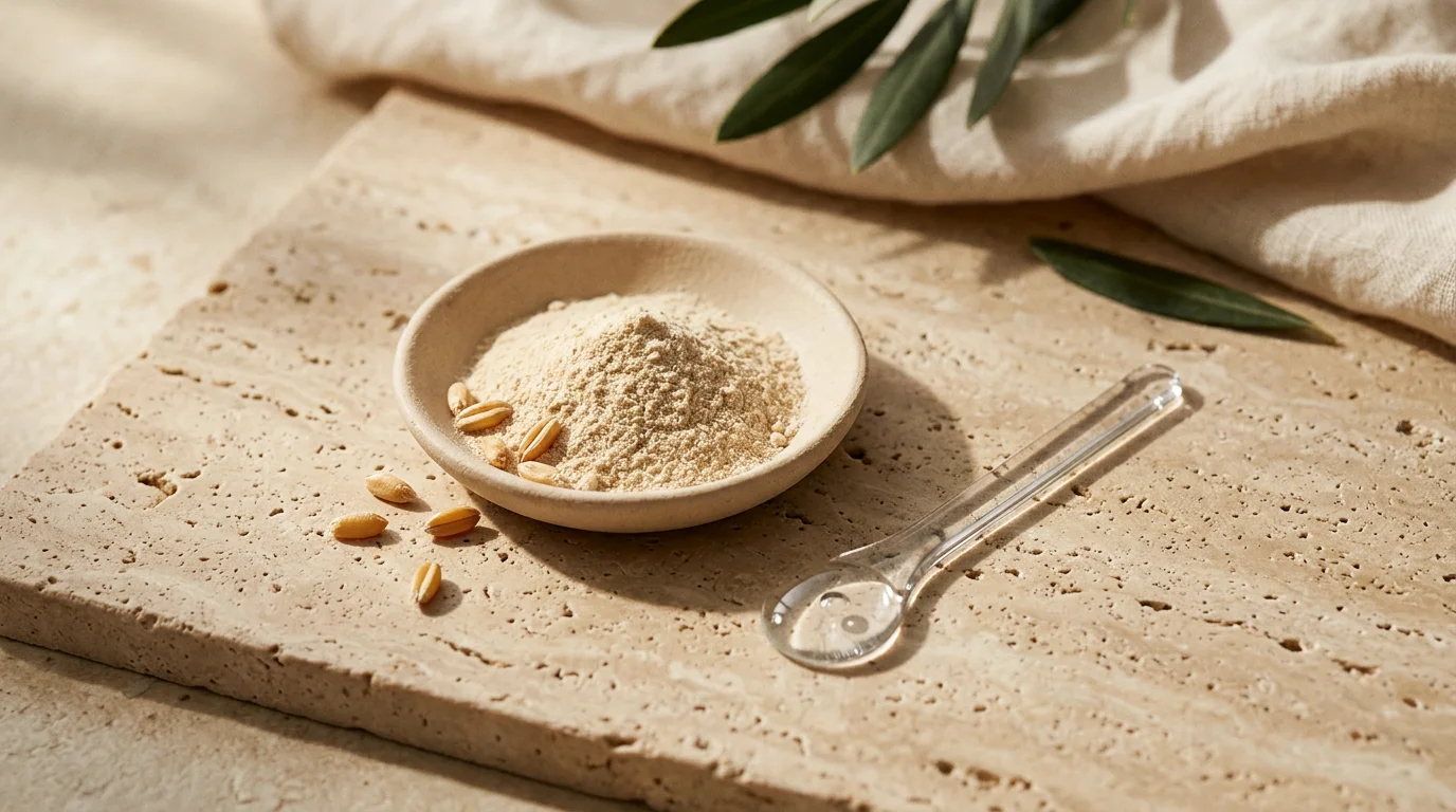 Proteína de trigo y pantenol provitamina B5