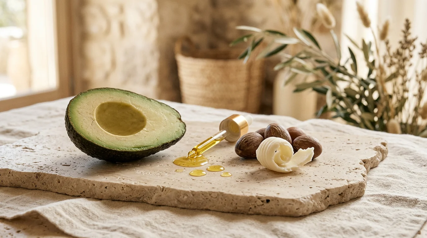 Aceite de Aguacate sobreengrasado y Manteca de Karité