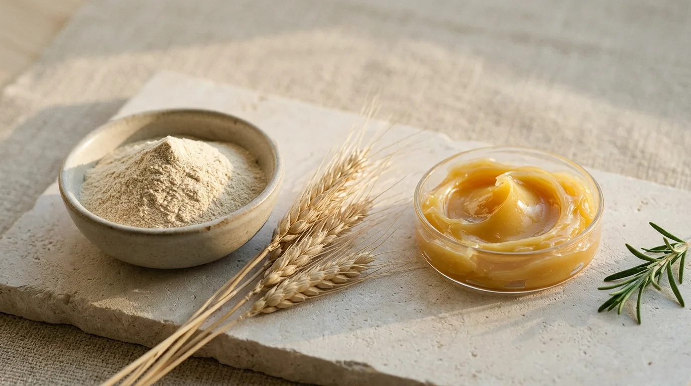 Lanolina y Proteína de Trigo