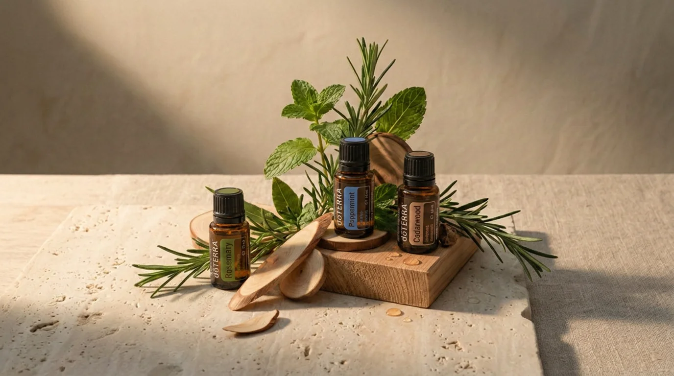 Aceites esenciales Romero Menta Cedro