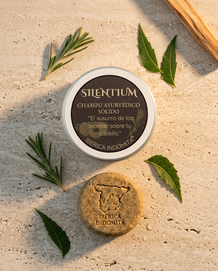 Silentium — champú sólido ayurvédico